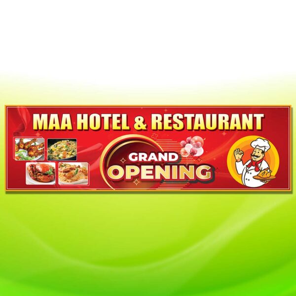 Grand Opening Banner PSD 4