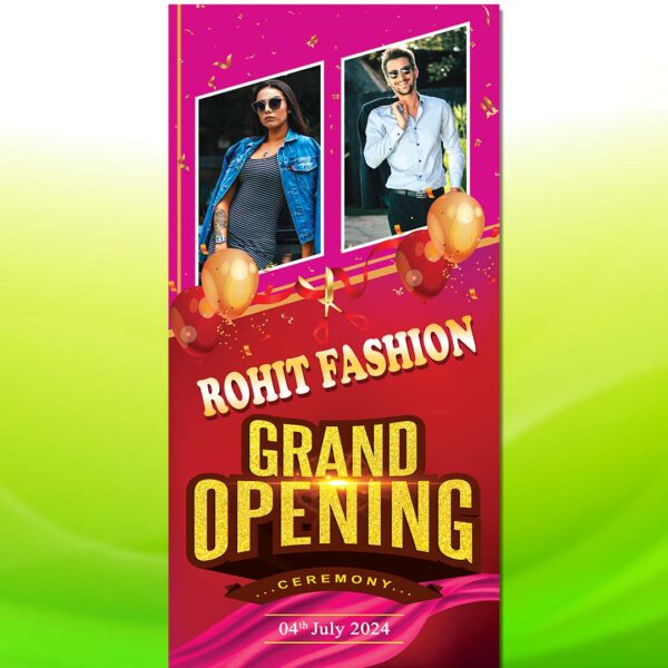 Grand Opening Banner PSD 6