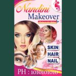 beauti parlour standing banner psd