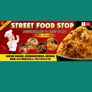 Street Food Banner CDR