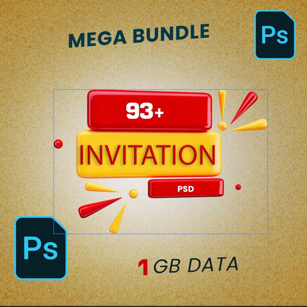 Invitation - Graphics Point Store
