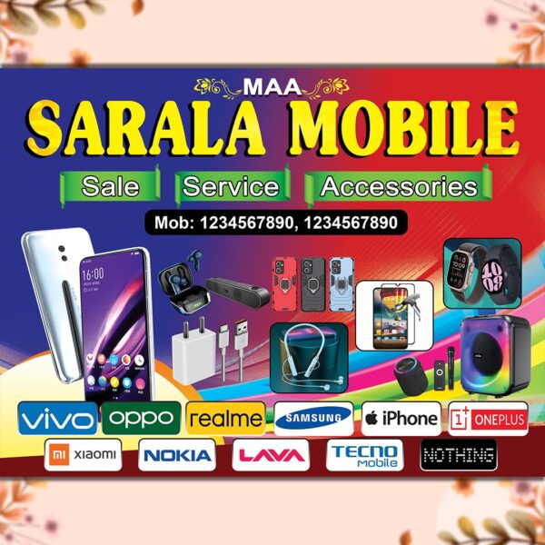 Mobile shop Banner PSD