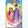 wedding standee banner psd