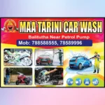Car Wash Banner PSD