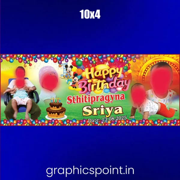 birthday banner psd