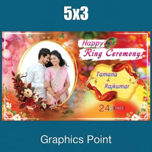 Ring Ceremony Banner PSD