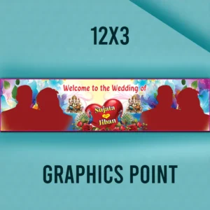 Wedding Top Banner PSD