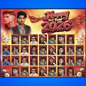 new year group banner psd