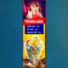 lassi standee banner psd