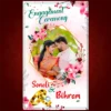 Ring Ceremony Standee Banner PSD